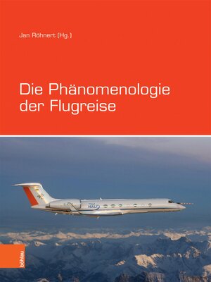 cover image of Die Phänomenologie der Flugreise